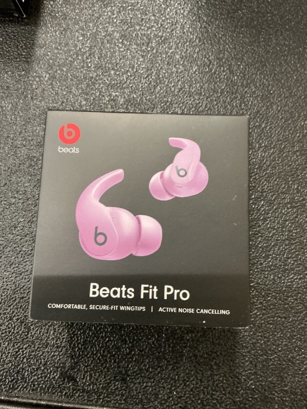 Photo 1 of Beats Fit Pro (1st Gen) - True Wireless Noise Cancelling Earbuds - Active Noise Cancelling - Sweat Resistant Earphones, Compatible with Apple & Android, Class 1 Bluetooth® - Stone Purple
