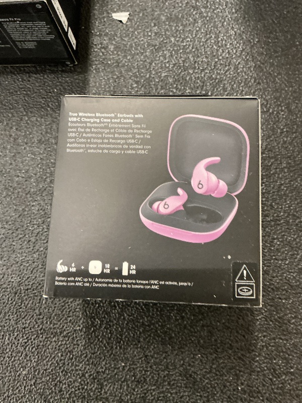 View 3 of Beats Fit Pro (1st Gen) - True Wireless Noise Cancelling Earbuds - Active Noise Cancelling - Sweat Resistant Earphones, Compatible with Apple & Android, Class 1 Bluetooth® - Stone Purple