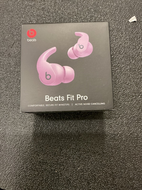 Photo 1 of Beats Fit Pro (1st Gen) - True Wireless Noise Cancelling Earbuds - Active Noise Cancelling - Sweat Resistant Earphones, Compatible with Apple & Android, Class 1 Bluetooth® - Stone Purple