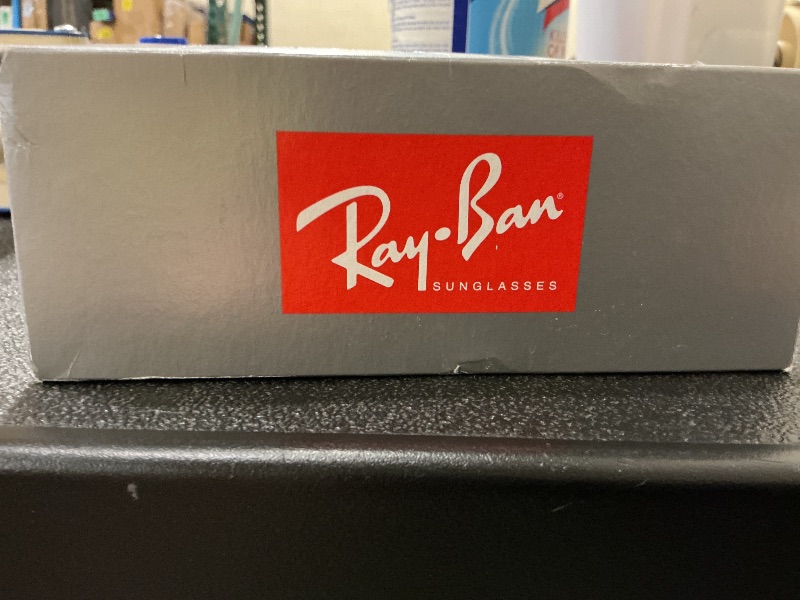 Photo 1 of Ray-Ban Unisex RB3119M Olympian I Deluxe Rectangular Sunglasses, Gold/G-15 Green, 62 mm