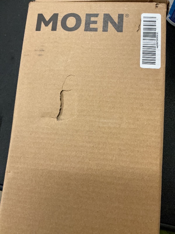 Photo 1 of Moen Verso Matte Black Eight-Function 7" Diameter Spray Head Standard with Handshower and 72-inch Hose with Eco Performance, 220C3EPBL