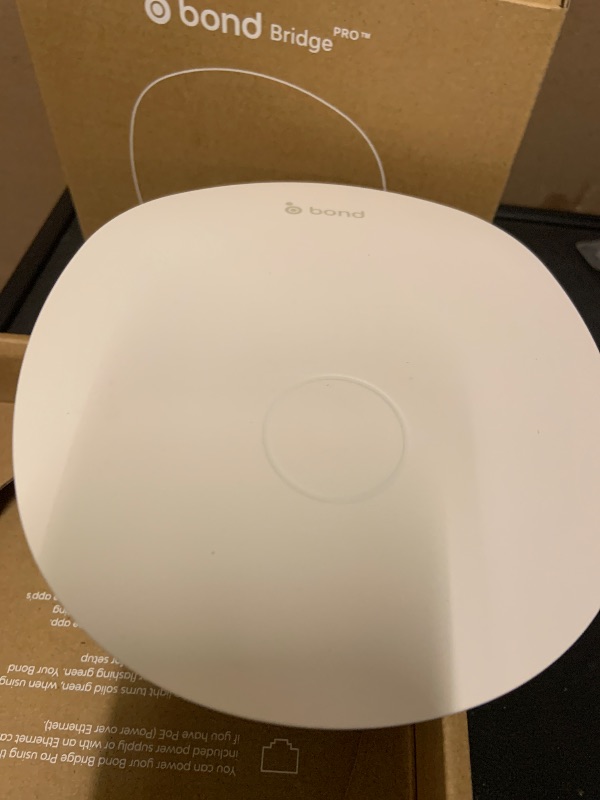Photo 1 of BOND BRIDGE PRO | Add Wi-Fi to Motorized Shades | Ceiling Fans and Fireplaces| Ethernet port & PoE | Compatible with Alexa, Google Home and App
