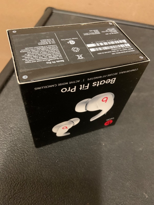 Photo 1 of Beats Fit Pro (1st Gen) - True Wireless Noise Cancelling Earbuds - Active Noise Cancelling - Sweat Resistant Earphones, Compatible with Apple & Android, Class 1 Bluetooth® - Beats White