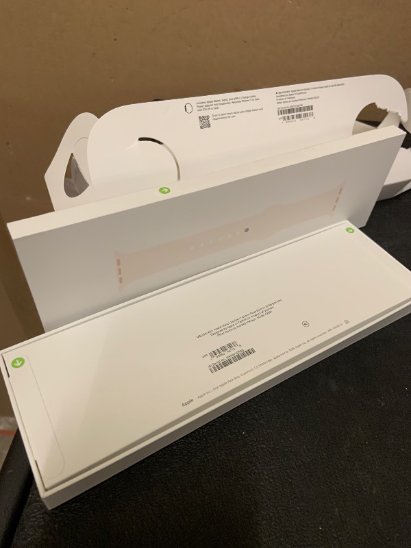 Photo 1 of Apple Watch Series 11 [GPS 42mm] Smartwatch with Rose Gold Aluminum Case with Light Blush Sport Band - S/M. Sleep Score, Fitness Tracker, Health Monitoring, Always-On Display, Water Resistant
