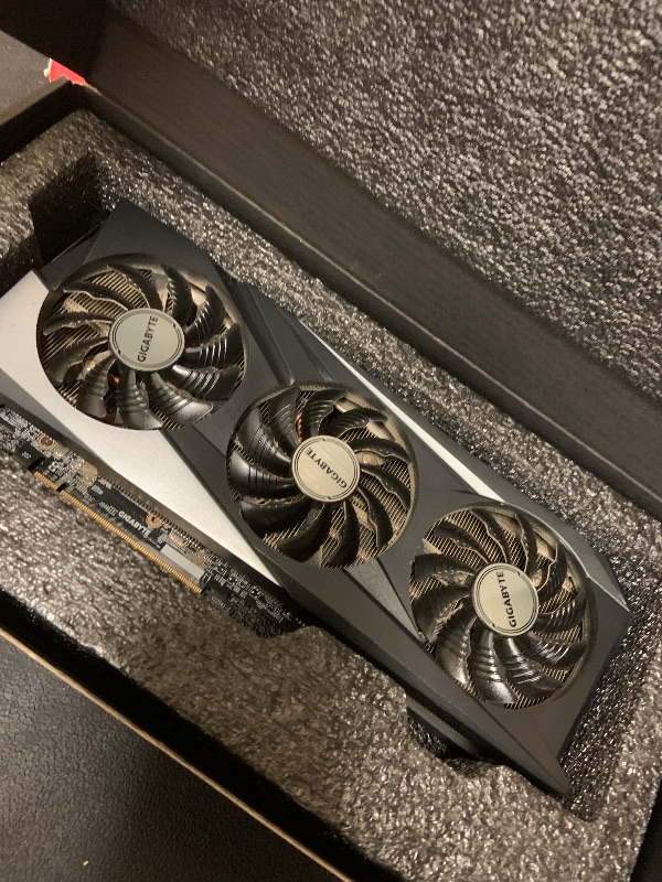 Photo 1 of GIGABYTE Radeon RX 9060 XT Gaming OC 16G Graphics Card, PCIe 5.0, 16GB GDDR6, GV-R9060XTGAMING OC-16GD Video Card