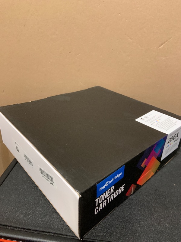 Photo 1 of 206X Toner Cartridges 4 Pack High Yield (with Chip) Compatible Replacement for HP 206X 206A for Color LaserJet Pro MFP M283fdw M283cdw M283fdn M282nw Pro M255dw M255nw M283 M255 Printer W2110X W2110A