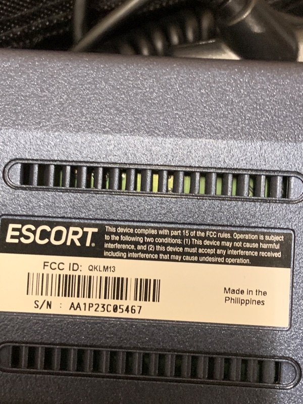 Photo 1 of Escort MAX 360 MKII Radar and Laser Detector Bluetooth Enabled, 360° Directional Arrows, Exceptional Range, Shared Alerts, Apple CarPlay and Android Auto Compatible, Black