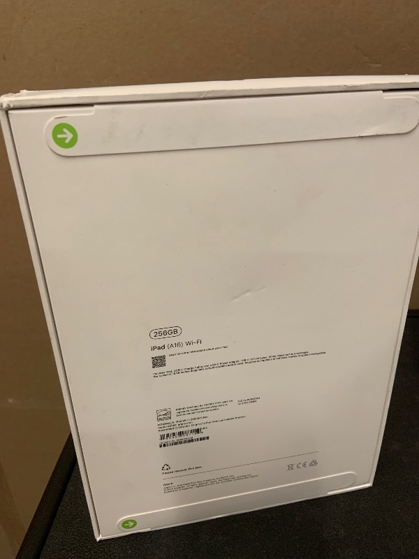 Photo 1 of Apple iPad 11-inch: A16 chip, 11-inch Model, Liquid Retina Display, 256GB, Wi-Fi 6, 12MP Front/12MP Back Camera, Touch ID, All-Day Battery Life — Silver