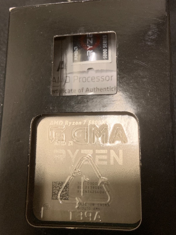 Photo 1 of AMD Ryzen™ 7 5800XT 8-Core, 16-Thread Unlocked Desktop Processor