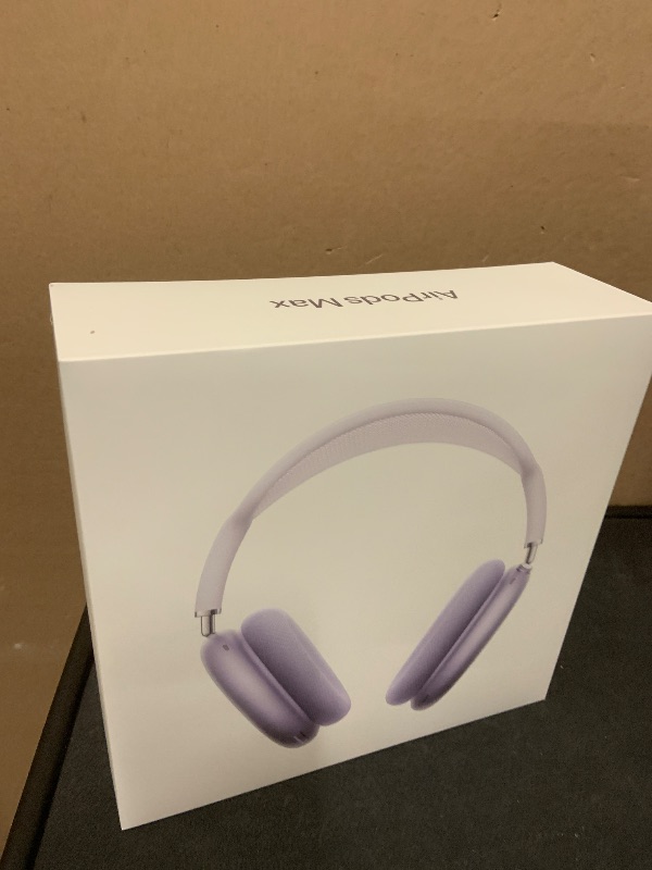 Photo 1 of Apple AirPods Max 2 Wireless Over-Ear Headphones, Active Noise Cancellation, Adaptive Audio, Personalized Spatial Audio, Live Translation, Bluetooth Headphones for iPhone – Purple