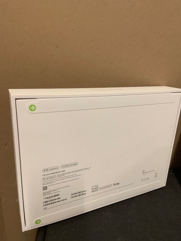 Photo 1 of Apple 2026 MacBook Neo 13-inch Laptop with A18 Pro chip: Built for AI and Apple Intelligence, Liquid Retina Display, 8GB Unified Memory, 512GB SSD Storage, 1080p FaceTime HD Camera, Touch ID; Blush