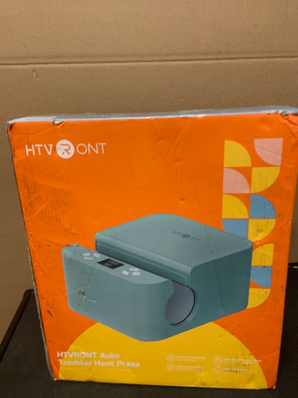 Photo 1 of HTVRONT Auto Tumbler Heat Press Machine - Mug Heat Press Heat Up Fast & Even, Professional Tumbler Press High-Security for 2.9"-3.2" Sublimation Tumblers, Cups, Glasses and Mugs, Purple