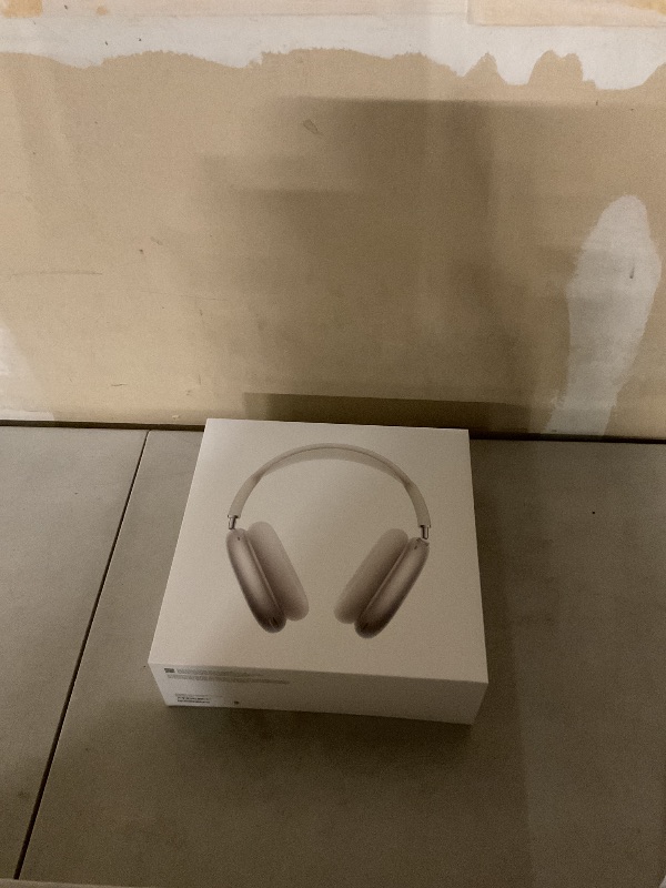Photo 1 of Apple AirPods Max 2 Wireless Over-Ear Headphones, Active Noise Cancellation, Adaptive Audio, Personalized Spatial Audio, Live Translation, Bluetooth Headphones for iPhone – Starlight