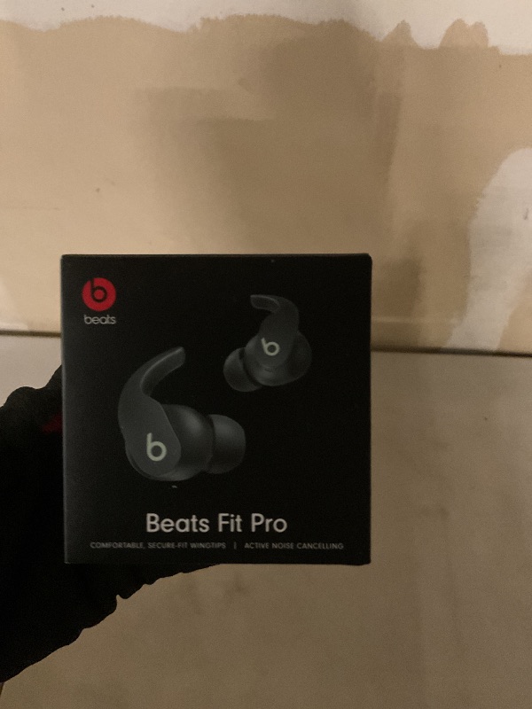 Photo 1 of Beats Fit Pro (1st Gen) - True Wireless Noise Cancelling Earbuds - Active Noise Cancelling - Sweat Resistant Earphones, Compatible with Apple & Android, Class 1 Bluetooth® - Sage Gray
