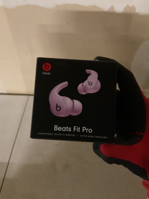 Photo 1 of Beats Fit Pro (1st Gen) - True Wireless Noise Cancelling Earbuds - Active Noise Cancelling - Sweat Resistant Earphones, Compatible with Apple & Android, Class 1 Bluetooth® - Stone Purple