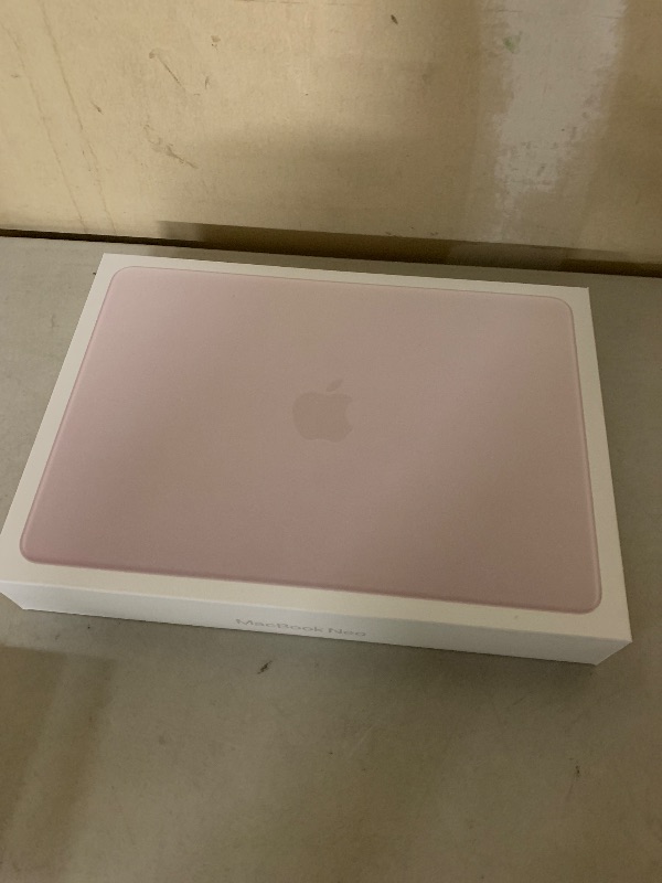 Photo 1 of Apple 2026 MacBook Neo 13-inch Laptop with A18 Pro chip: Built for AI and Apple Intelligence, Liquid Retina Display, 8GB Unified Memory, 256GB SSD Storage, 1080p FaceTime HD Camera; Blush