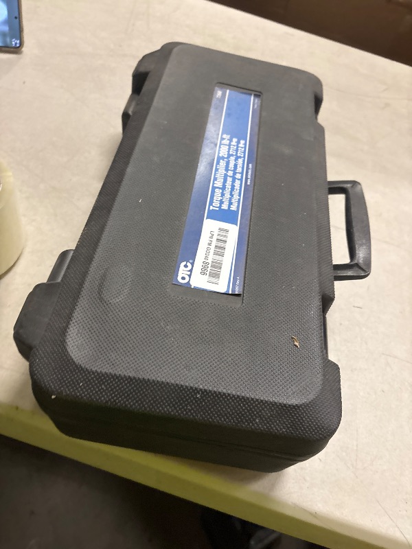 Photo 1 of OTC 7368 Torque Multiplier Kit - 2000 lb-ft Capacity - Turns 730 lb-ft 3/4" Drive Input into 2,200 lb-ft 1" Drive Output (Minus 6% Gear Friction Loss)