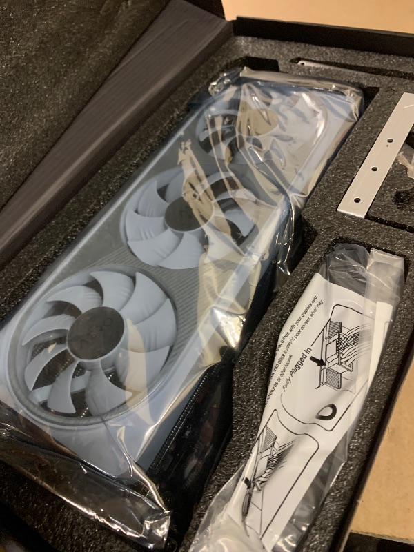 Photo 1 of Gigabyte GeForce RTX 4070 Ti AERO OC V2 12G Graphics Card, 3X WINDFORCE Fans, 12GB 192-bit GDDR6X, GV-N407TAERO OCV2-12GD Video Card