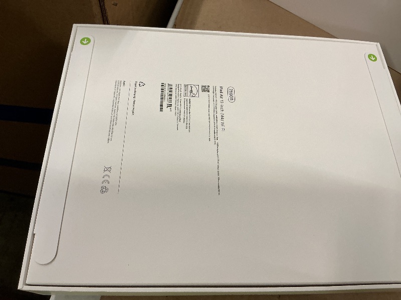 View 2 of Apple iPad Air 13-inch (M4): Liquid Retina Display, 256GB, 12MP Front/Back Camera, Wi-Fi 7 with Apple N1, Touch ID, All-Day Battery Life — Space Gray