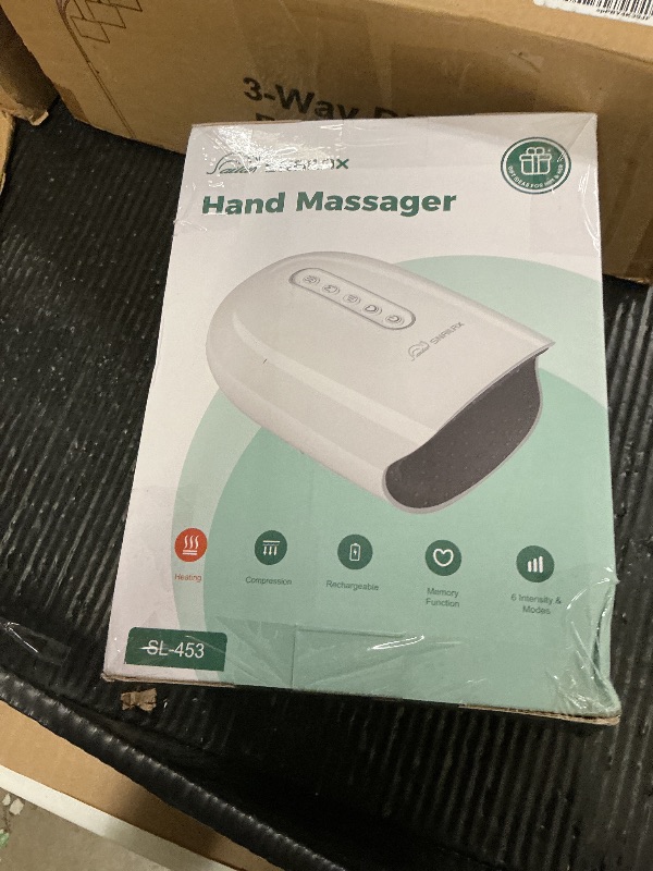 Photo 1 of Snailax Hand Massager with Heat and Compression, 2026 Upgraded Larger Space for Hand Arthritis and Carpal Tunnel Relief, Finger Palm Wrist Massager,FSA Eligible Hsa Item Gift Women Men