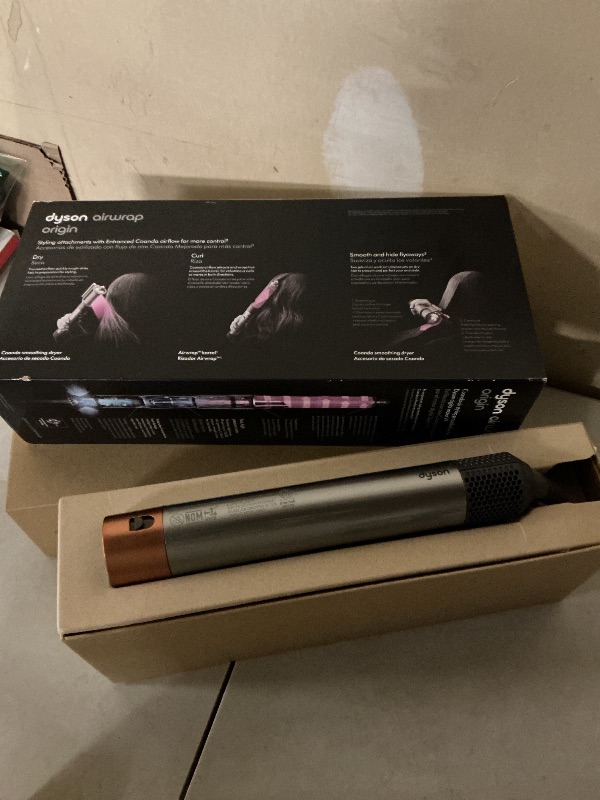 Photo 1 of Dyson Airwrap Origin Multi-Styler, No Heat Damage, 1.2" Barrel, Round Brush, Flyaway Attachment