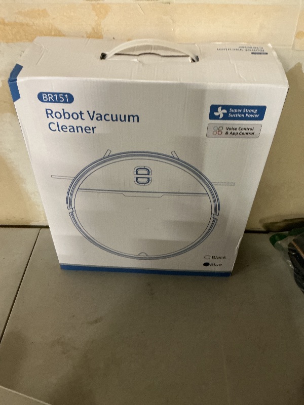 Photo 1 of Robot Vacuum and Mop Combo, 2 in 1 Robot Vacuum Cleaner with WiFi/App, Smart Robotic Vacuums with Strong Suction, Schedule, Self-Charging, Slim, Quiet, Ideal for Hard Floor, Pet Hair, Low Pile Carpet