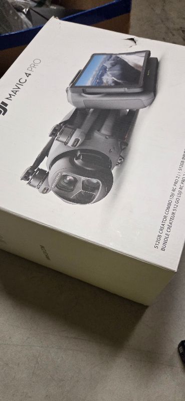 Photo 1 of DJI Mavic 4 Pro Drone 512GB Creator Combo (DJI RC Pro 2) with 100MP Hasselblad Camera, Triple-Camera System, 6K/60fps HDR Video, 51-Min Flight Time, O4+ 30km Video Transmission, 0.1-Lux Night Vision