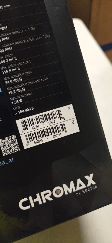 Photo 1 of Noctua Processor Cooler 15 Cm, W128290800