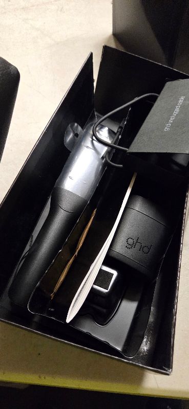 Photo 1 of ghd Unplugged Styler ? 1" Cordless Flat Iron Hair Straightener, Professional Travel Straightening Iron with Heat-Resistant Case, USB-C Charging for 20-Minutes of Use ? Black