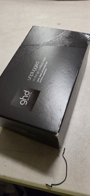 Photo 1 of ghd Unplugged Styler ? 1" Cordless Flat Iron Hair Straightener, Professional Travel Straightening Iron with Heat-Resistant Case, USB-C Charging for 20-Minutes of Use ? Black