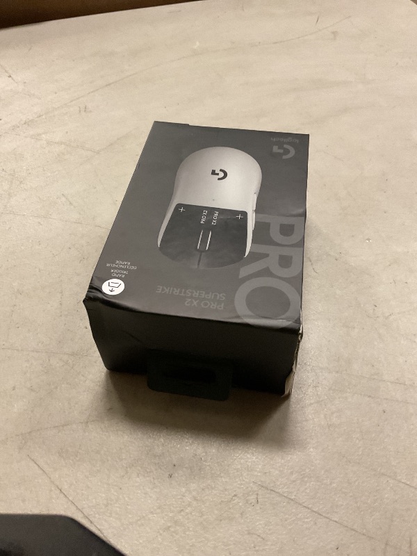 Photo 1 of Logitech G PRO X2 SUPERSTRIKE Wireless Gaming Mouse: Customizable Rapid Trigger Magnetic Analog Switches, Adjustable Click Haptics, 61g Ultra Lightweight, USB-C, <8K Polling, for PC/Mac - Black/White097855211309
