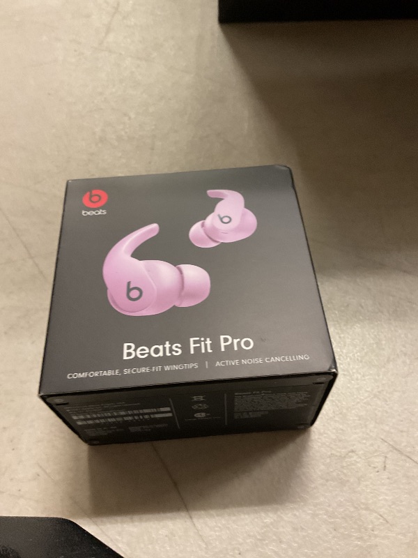 Photo 1 of Beats Fit Pro (1st Gen) - True Wireless Noise Cancelling Earbuds - Active Noise Cancelling - Sweat Resistant Earphones, Compatible with Apple & Android, Class 1 Bluetooth® - Stone Purple