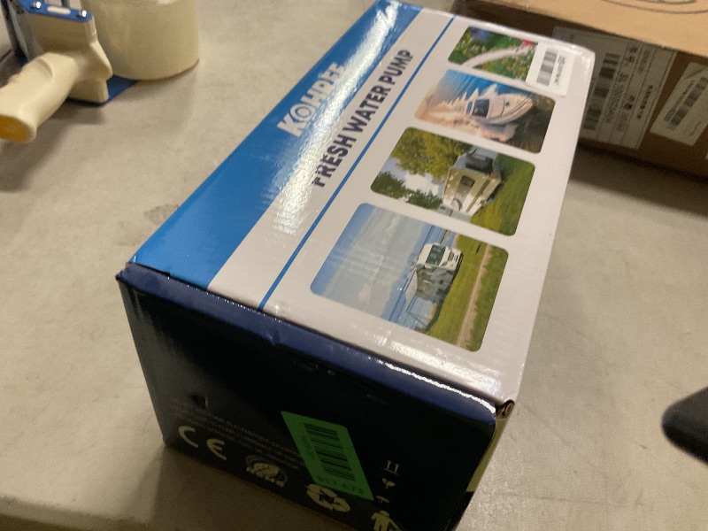 Photo 1 of 2026 Upgraded Kohree RV Fresh Water Pump 7.5GPM 70PSI, 12V DC Water Pump, Self-Priming, Upgraded Five Chamber Diaphragm Pump with Heavy Duty Pressure Switch and Strainer for RV, Marine, Yacht, Caravan
