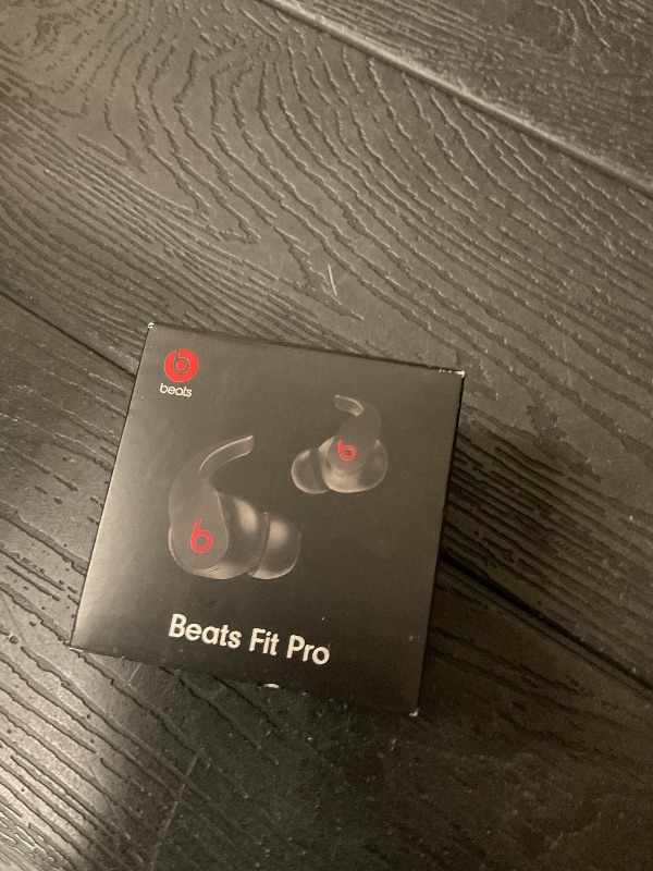 Photo 1 of Beats Fit Pro (1st Gen) - True Wireless Noise Cancelling Earbuds - Active Noise Cancelling - Sweat Resistant Earphones, Compatible with Apple & Android, Class 1 Bluetooth®- Beats Black