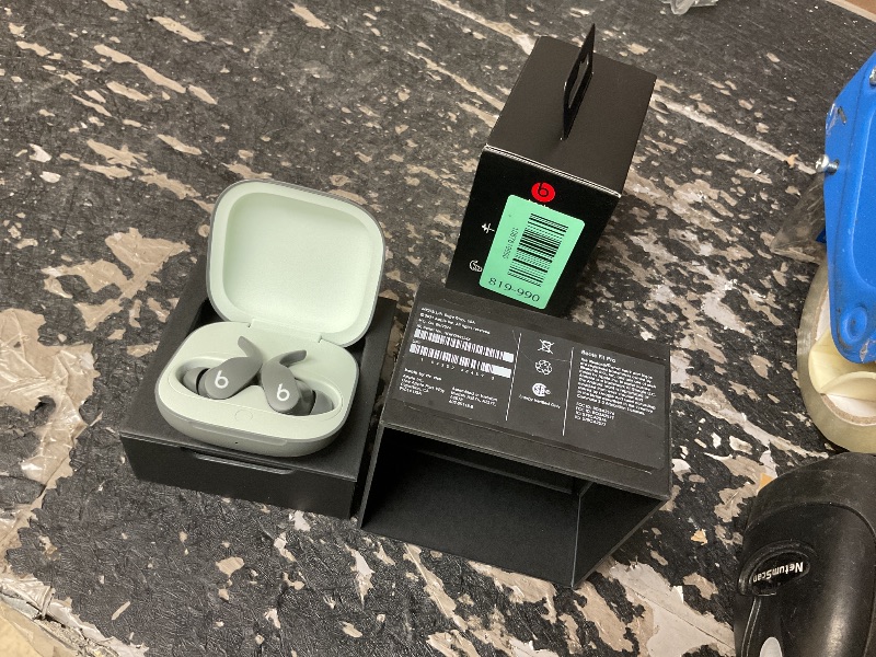 Photo 1 of Beats Fit Pro (1st Gen) - True Wireless Noise Cancelling Earbuds - Active Noise Cancelling - Sweat Resistant Earphones, Compatible with Apple & Android, Class 1 Bluetooth® - Sage Gray