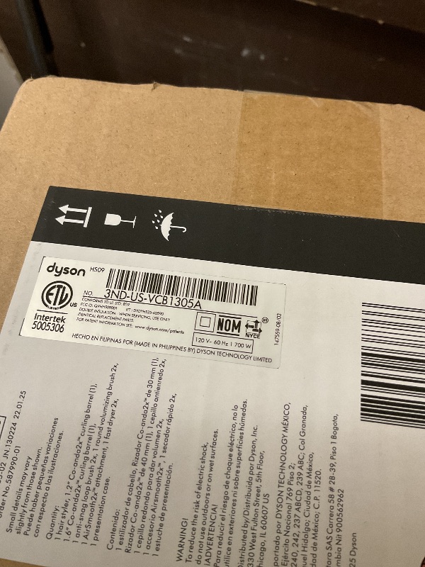Photo 1 of Dyson Airwrap Co-anda2x Multi-Styler and Dryer Straight+Wavy in Ceramic Pink