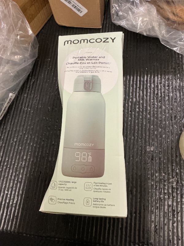 Photo 1 of Momcozy Portable Bottle Warmer for Travel – Dual Heating Modes for Breast Milk & Water, Portable Milk Warmer with Fast Heating & Long Battery Life, 17 Ounces Large Capacity to Meet Your All-Day Needs