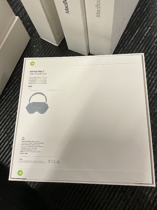 Photo 1 of FACTORY SEALED— Apple AirPods Max 2 Wireless Over-Ear Headphones, Active Noise Cancellation, Adaptive Audio, Personalized Spatial Audio, Live Translation, Bluetooth Headphones for iPhone – Midnight