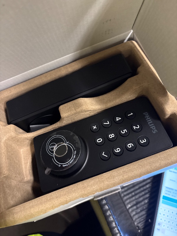 Photo 1 of Philips WiFi Keypad Door Lock with Handle, Built-in WiFi, APP Remote Control, Voice & Fingerprint Unlock, Smart Locks for Front Door with Auto Lock, Digital Front Door Lock Set, Keyless Entry Deadbolt