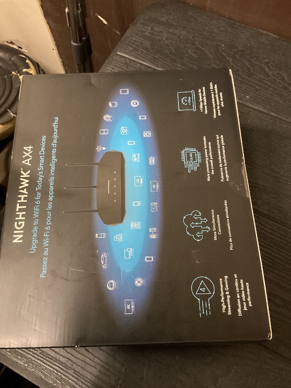 Photo 1 of NETGEAR Nighthawk WiFi 6 Router (RAX36) – Router Only, AX3000 3 Gbps Wireless Speed – Dual-Band Gigabit Internet – Covers 2,000 sq. ft., 25 Devices – Built-in VPN, USB 3.0, Gaming