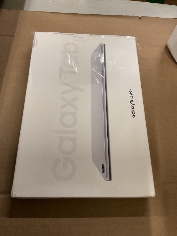 Photo 1 of Samsung Galaxy Tab A9+ Plus 11” 64GB Android Tablet, Big Screen, Quad Speakers, Upgraded Chipset, Multi Window Display, Slim, Light, Durable, Kids Friendly Design, US Version, 2024, Silver