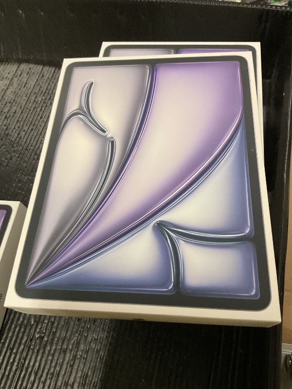 Photo 1 of FACTORY SEALED— Apple iPad Air 13-inch (M4): Liquid Retina Display, 256GB, 12MP Front/Back Camera, Wi-Fi 7 with Apple N1, Touch ID, All-Day Battery Life — Space Gray
