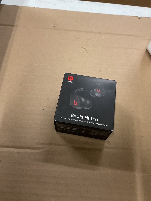Photo 1 of FACTORY SEALED— Beats Fit Pro (1st Gen) - True Wireless Noise Cancelling Earbuds - Active Noise Cancelling - Sweat Resistant Earphones, Compatible with Apple & Android, Class 1 Bluetooth®- Beats Black
