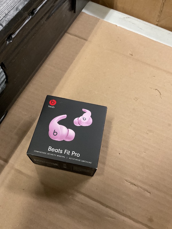 Photo 1 of FACTORY SEALED— Beats Fit Pro (1st Gen) - True Wireless Noise Cancelling Earbuds - Active Noise Cancelling - Sweat Resistant Earphones, Compatible with Apple & Android, Class 1 Bluetooth® - Stone Purple