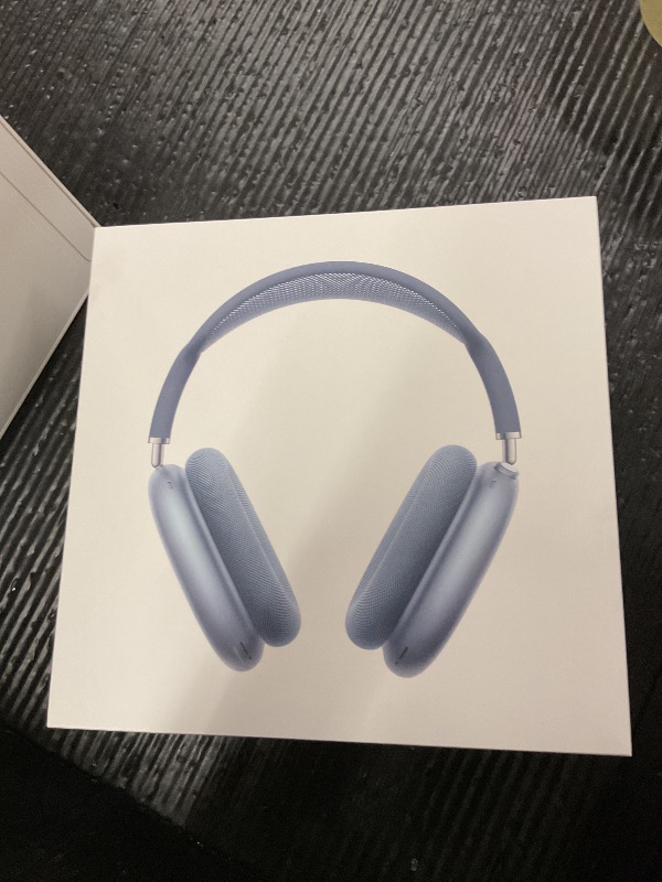 Photo 1 of FACTORY SEALED— Apple AirPods Max 2 Wireless Over-Ear Headphones, Active Noise Cancellation, Adaptive Audio, Personalized Spatial Audio, Live Translation, Bluetooth Headphones for iPhone – Blue