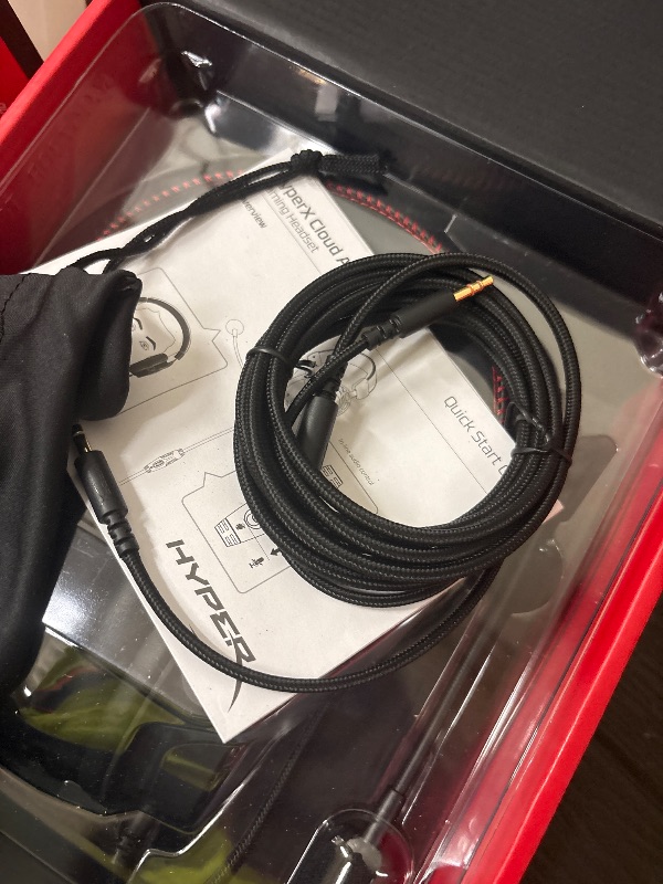 Photo 1 of HyperX Cloud Alpha - Gaming Headset, Dual Chamber Drivers, Legendary Comfort, Aluminum Frame, Detachable Microphone, Works on PC, PS4, PS5, Xbox One, Xbox Series X|S, Nintendo Switch and Mobile – Red