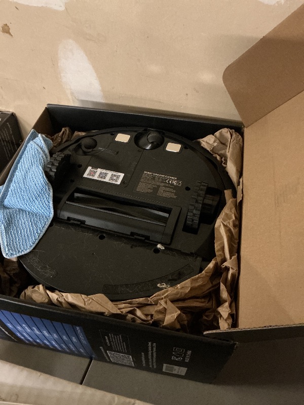 Photo 1 of Kilgone Robot Vacuum and Mop Combo with Self Emptying Station, 6000Pa Suction Anti Tangle Brush LiDAR Navigation Multi Floor Mapping, 90 Day Hands Free Smart Laser Robotic Cleaner for Pet Hair Carpet