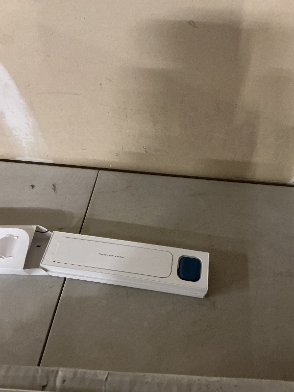 Photo 1 of Apple Watch Series 7 [GPS 41mm] Smart Watch w/Blue Aluminum Case with Abyss Blue Sport Band. Fitness Tracker, Blood Oxygen & ECG Apps, Always-On Retina Display, Water Resistant