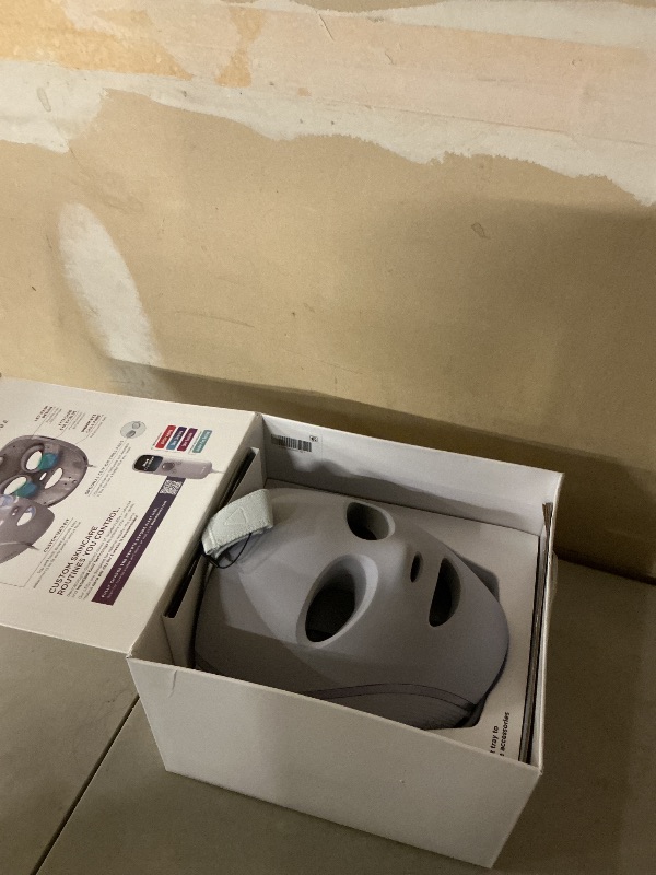 Photo 1 of Shark CryoGlow LED Face Mask with Under-Eye Cooling, Anti-Ageing & Blemish Repair, Red & Blue LED, Infrared Light Therapy, USB-C, Remote Control, Storage Bag, Lilac Chill, FW312PL