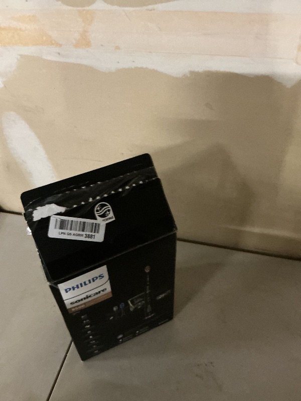 Photo 1 of Philips Sonicare DiamondClean Smart 9500 Electric Toothbrush - Sonic Toothbrush with App, Pressure Sensor, 15 Brushing Settings, Replacement Reminder, USB Charging Travel Case, Black, Model HX9923/11